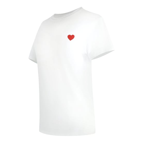 Camiseta Blanca Con Logo De Corazón De Love Moschino - Image 2