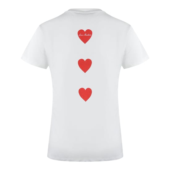Camiseta Blanca Con Logo De Corazón De Love Moschino - Image 3