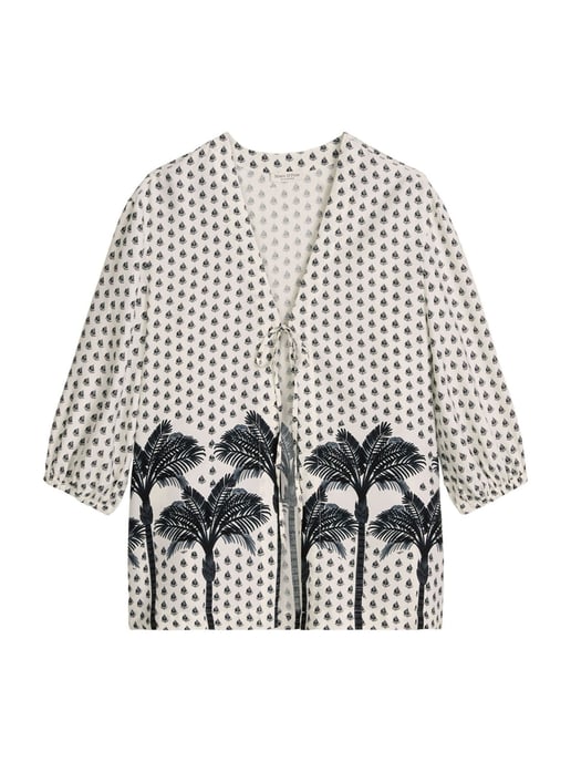Marc O'Polo Mujeres Camisa de playa Palm Border Geo - Image 1