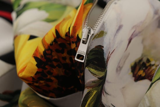 Vestido Mini Multicolor Patchwork Floral - Image 6