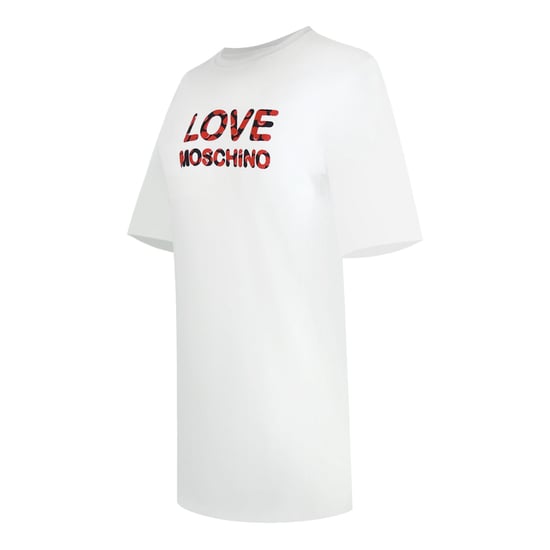 Camiseta Blanca Con El Logotipo De Burbuja De Love Moschino - Image 2