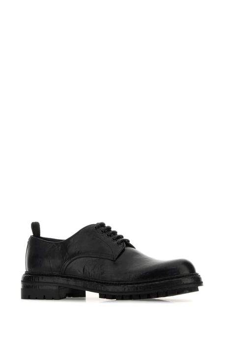Zapatos de cordones de cuero negro - Image 2