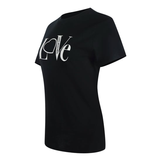 Camiseta Negra Con El Logotipo De Love Moschino - Image 3