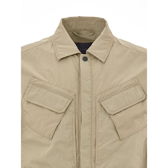 Chaqueta de Cuero de Motociclista con Herrajes Plateados - Image 4