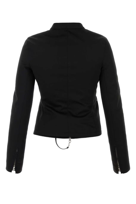Chaqueta de Lona Negra - Image 1