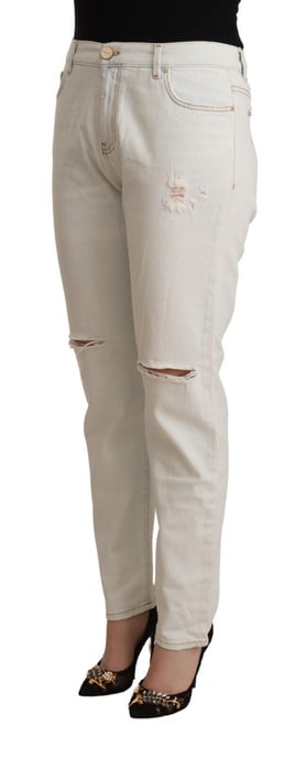 Jeans Rasgados de Novio Tono Claro - Image 2