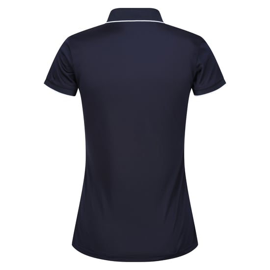Regatta Womens/Ladies Remex II Polo Neck T-Shirt (Solid Navy) - Image 2