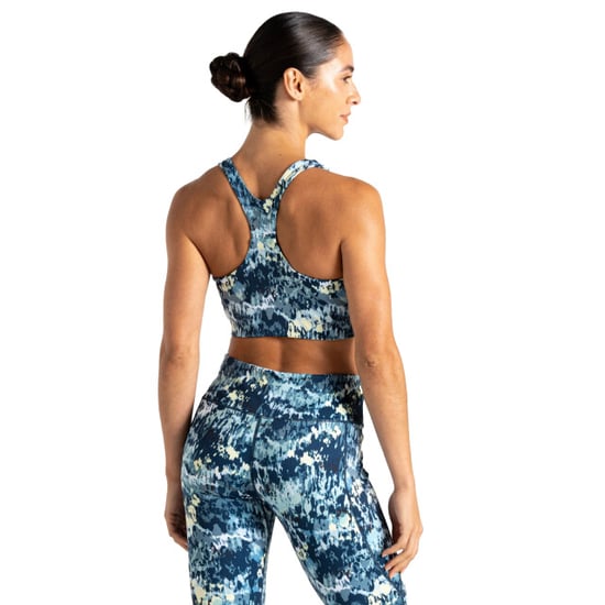 Dare 2B Womens/Ladies Swift III Dash Print Sports Bra (Mist) - Image 5