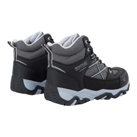 Regatta Childrens/Kids Samaris III Walking Boots (Black/Light Steel) - Image 2