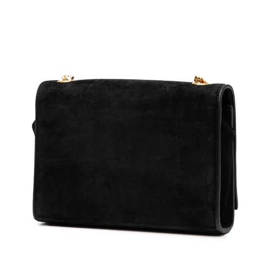 Bolso cruzado de ante pequeño de segunda mano con monograma Kate y borlas - Image 2