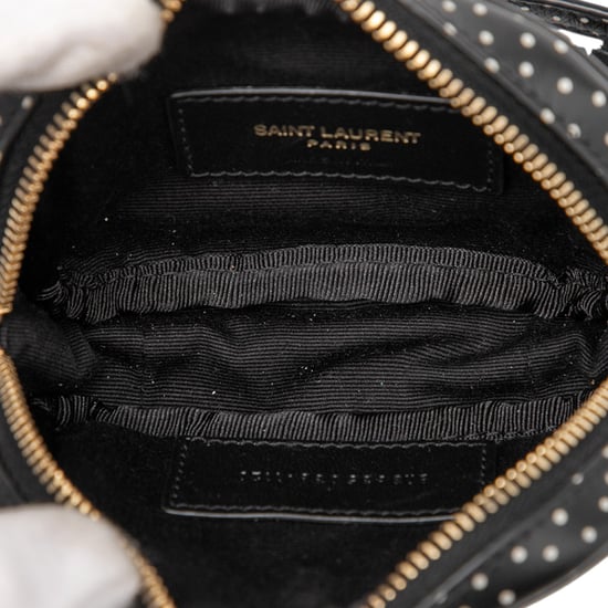 Bolso de cámara Lou Monogram de piel de ternera acolchada en chevrón y lunares de segunda mano - Image 4