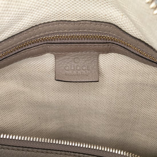 Bolso Boston Soho de piel de ternera granulada mediana de segunda mano - Image 5