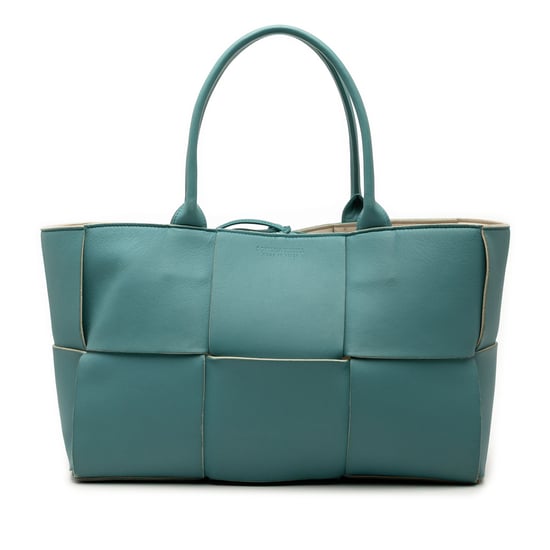 Tote Arco Maxi Intrecciato de Nappa Mediano de Segunda Mano - Image 1