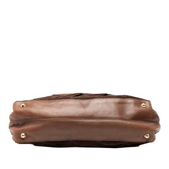 Bolso Tote de Ante Intrecciato de Segunda Mano - Image 3