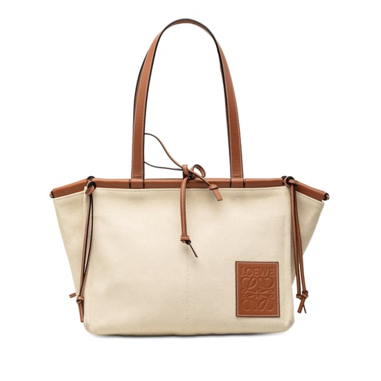 Bolso Tote de Lona Pequeño de Segunda Mano - Image 1