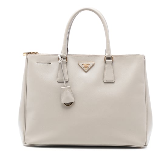 Bolso Tote Doble Cierre Galleria Grande Saffiano Lux de Segunda Mano - Image 1