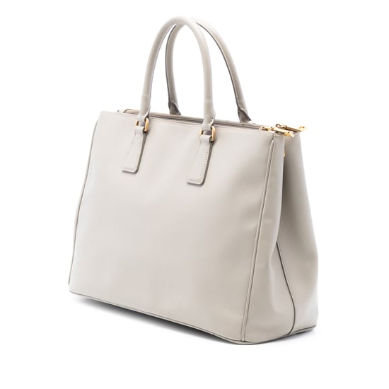 Bolso Tote Doble Cierre Galleria Grande Saffiano Lux de Segunda Mano - Image 2