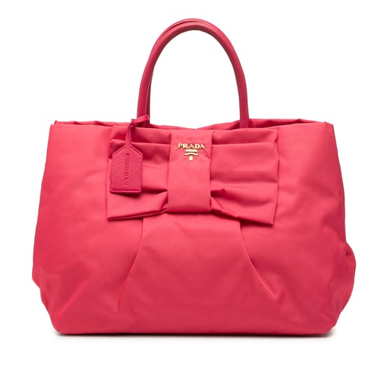 Bolso Tote Fiocco de Tela de Segunda Mano - Image 2
