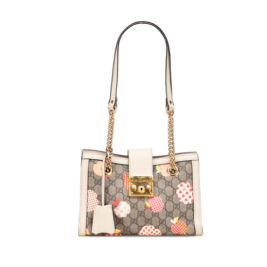 Bolso Tote con Candado en Forma de Corazón de Manzana GG Supreme Pequeño de Segunda Mano - Image 1