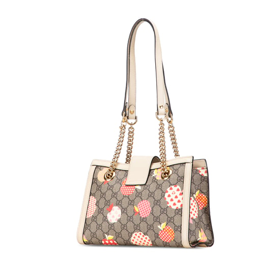 Bolso Tote con Candado en Forma de Corazón de Manzana GG Supreme Pequeño de Segunda Mano - Image 2