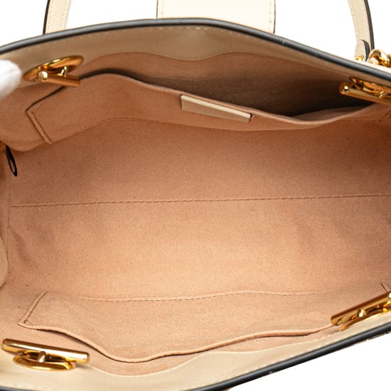 Bolso Tote con Candado en Forma de Corazón de Manzana GG Supreme Pequeño de Segunda Mano - Image 4