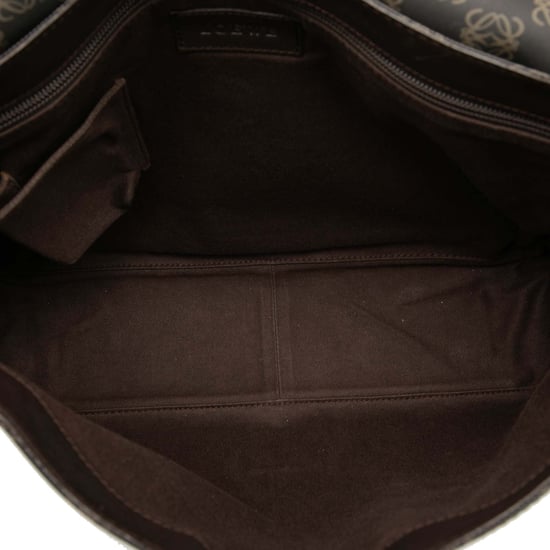 Bolso cruzado de lona recubierta Anagram de segunda mano - Image 4