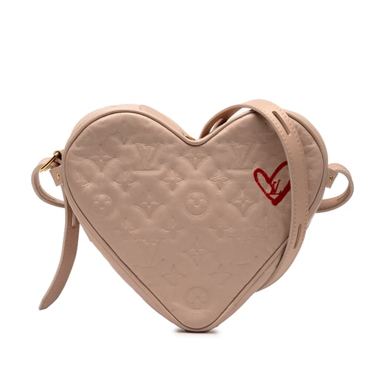 Bolso Sac Coeur Fall In Love de piel de cordero grabada Monogram de segunda mano - Image 1