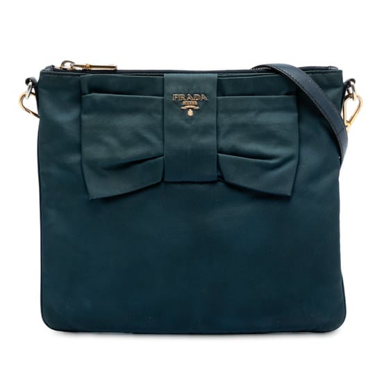 Bolso Cruzado Pre-loved Tessuto Fiocco Bow - Image 1