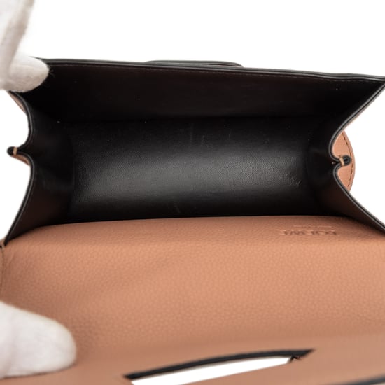 Bolso cruzado Barcelona de piel de ternera granulada de segunda mano - Image 4
