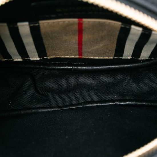 Bolso Cruzado Louise de Lona A Rayas Icono de Segunda Mano - Image 4
