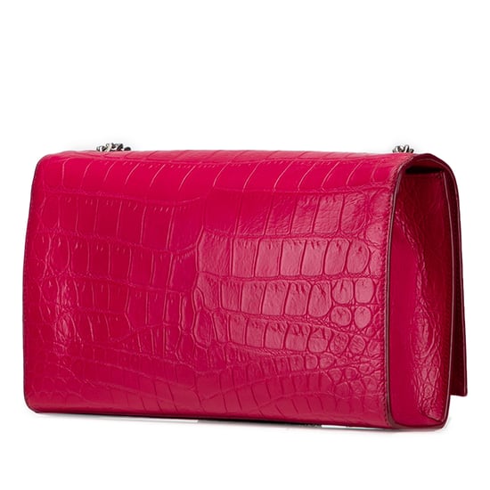 Bolso Cruzado de Piel Grabada Croc de Piel Media Kate con Borlas de Segunda Mano - Image 2