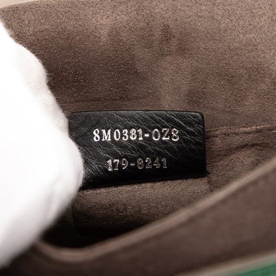 Bolso Cruzado Kan I Pequeño Cuero Usado con Borde Festoneado - Image 6