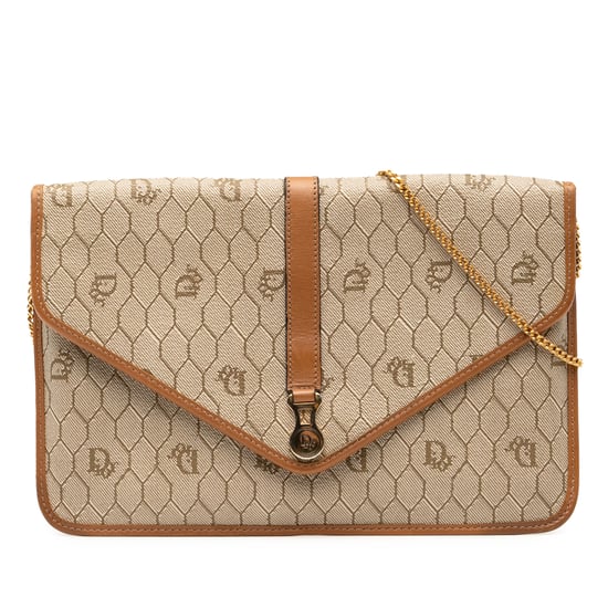Bolso cruzado de lona con recubrimiento de panal de segunda mano - Image 1