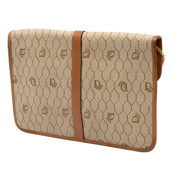 Bolso cruzado de lona con recubrimiento de panal de segunda mano - Image 2