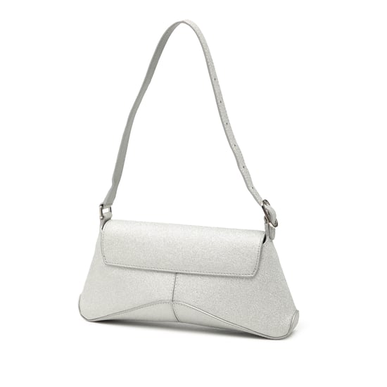 Bolso de tela brillante pequeño de segunda mano Xx con solapa - Image 2