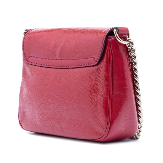 Bolso Cruzado de Cadena Soho de Patente Pequeño de Segunda Mano - Image 2