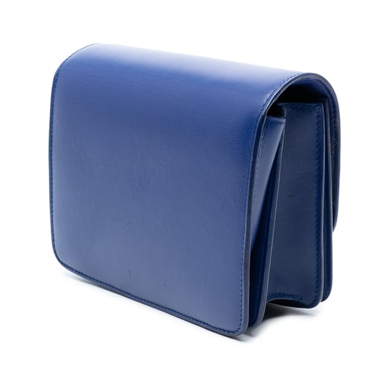 Bolso Clásico de Caja de Piel de Ternera Pequeño de Segunda Mano - Image 2