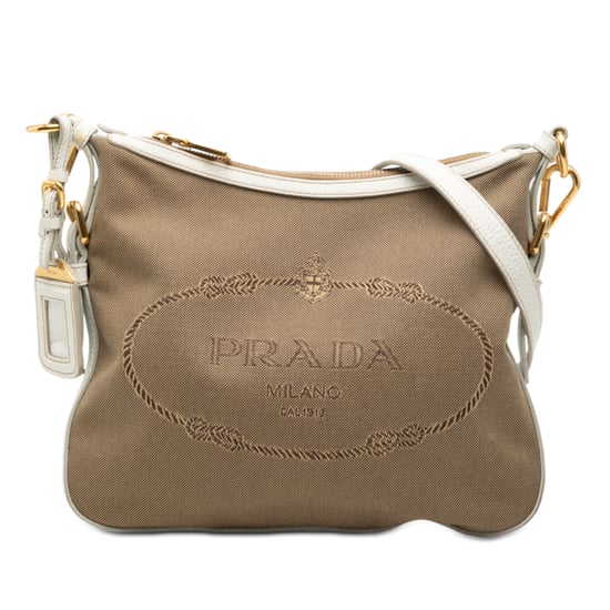 Bolso Cruzado de Lona Canapa de Segunda Mano - Image 1