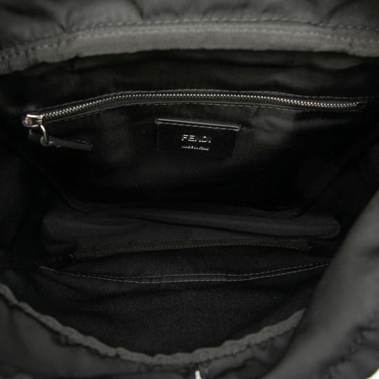 Mochila Fendiness de lona Zucca pequeña de segunda mano - Image 4