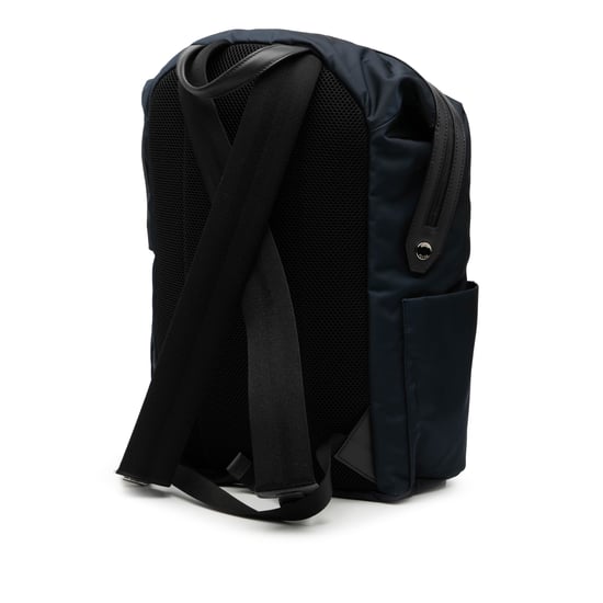 Mochila Azul de Nylon de Segunda Mano - Image 2