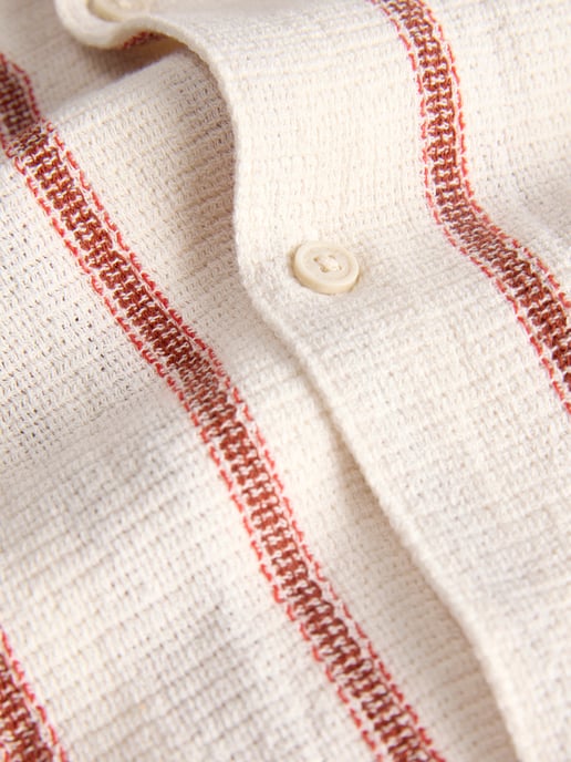 Camisa Resort Rayas Coba Beige de Jack & Jones - Image 4