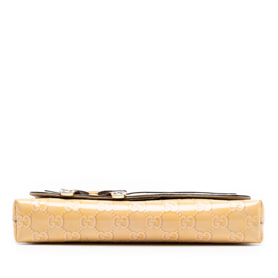 Bolso de hombro Mayfair de patente Guccissima de segunda mano - Image 3