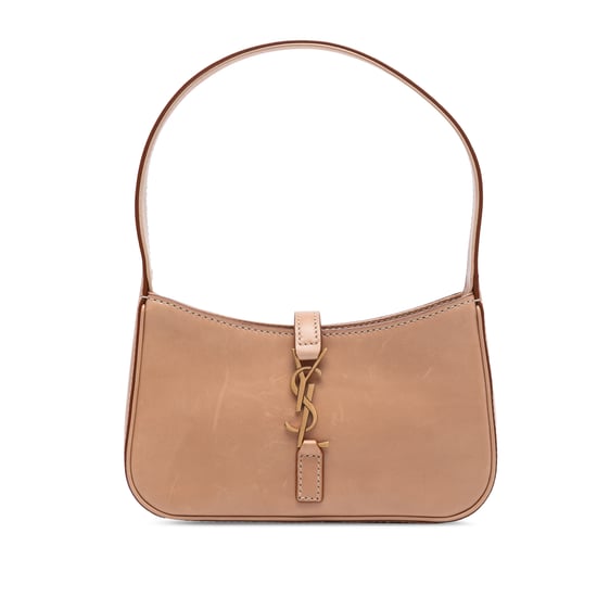 Bolso Hobo Le 5 A 7 de Cuero de Ternera Mini Suave de Segunda Mano - Image 1