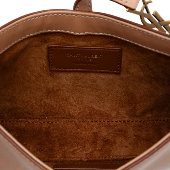 Bolso Hobo Le 5 A 7 de Cuero de Ternera Mini Suave de Segunda Mano - Image 4