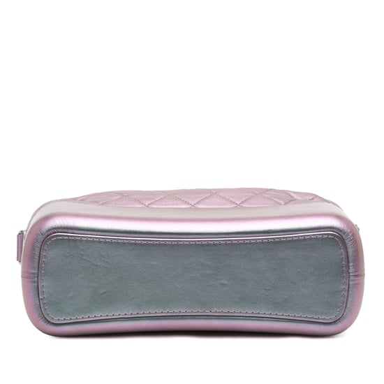 Bolso cruzado Gabrielle de piel de ternera iridiscente mediana de segunda mano - Image 3