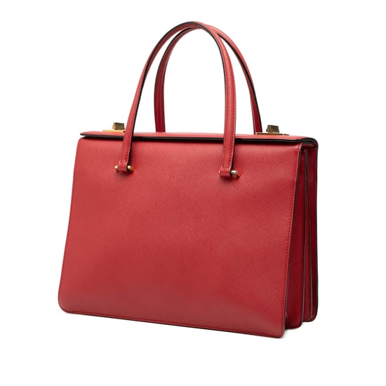 Bolso de mano Saffiano Turnlock de segunda mano - Image 2