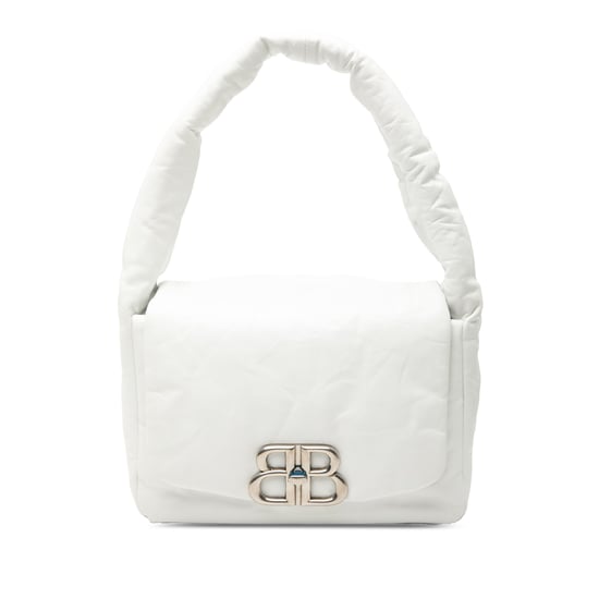 Bolso de hombro tipo sling Monaco de piel de ternera pequeña de segunda mano - Image 1
