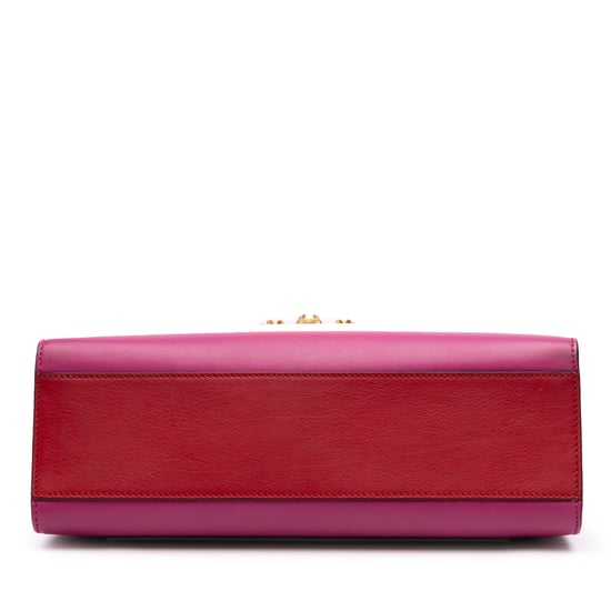 Bolso de hombro con cadena y candado - Image 3