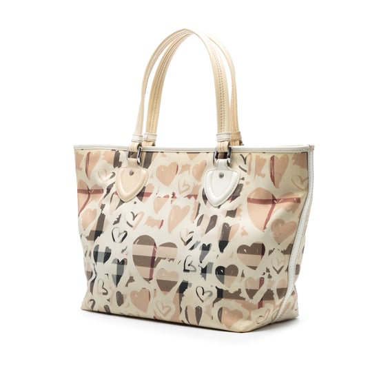 Bolso Gracie de Lona Con Revestimiento y Corazones de Segunda Mano - Image 2