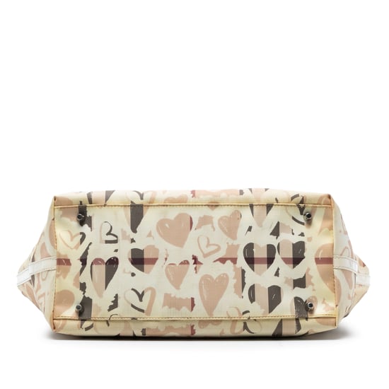 Bolso Gracie de Lona Con Revestimiento y Corazones de Segunda Mano - Image 3